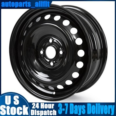 New 15'' Wheel Black Steel Rim for Kia Rio 2018 2019 2020 2021 2022 OEM QUALITY