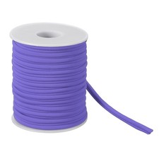 Nylon Elastic Cord, 1/4 Inch 21.87 Yard Stretchy Spandex Cord, Light Purple