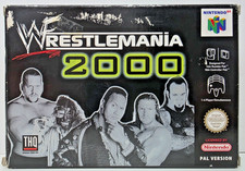 Thumbnail of ebay&reg; auction 278210801960 | WWF WrestleMania 2000 - Nintendo 64 - Ohne Anleitung - PAL Version - mit OVP