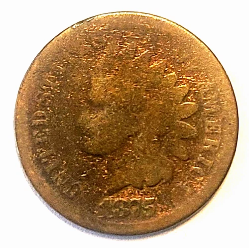 1875 Philadelphia Mint Indian Head Cent