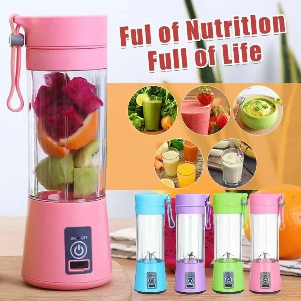 Portable Blender Personal Mini Mixer Protein Shakes Juicer C