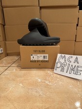 Adidas Yeezy Slide Onyx Size 9 HQ6448 BRAND NEW WITH RECEIPT