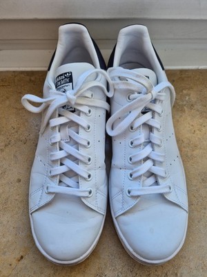 Adidas Stan Smith Sneaker weiß/navy   Gr. 42 2/3 (UK 8.5 US 9)   Original