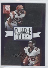 2002 Donruss Elite College Ties /1600 Chad Johnson Ken Simonton #CT-11 Rookie RC
