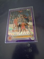 2022 Topps McDonald's A/A Purple Lava #11 Winning the Tip /299 Lauren Betts RC 