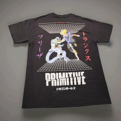 Dragon Ball Z Timeline Primitive Skatewear Black T-Shirt Men's M Unisex NWT 