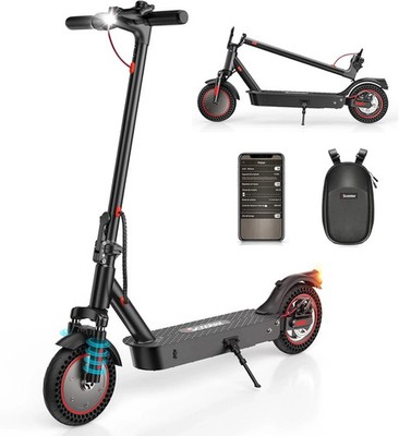 iScooter i9Max Elektroroller 500W 30KM/H 10 Zoll E-Roller 36V 10AH Klappbar APP