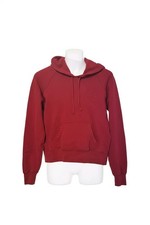 American Eagle Women's Red Pullover Hoodie Size Large