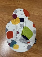 4Moms MamaRoo RockaRoo Newborn Insert Reversable Multicolor Shape Gray Squares
