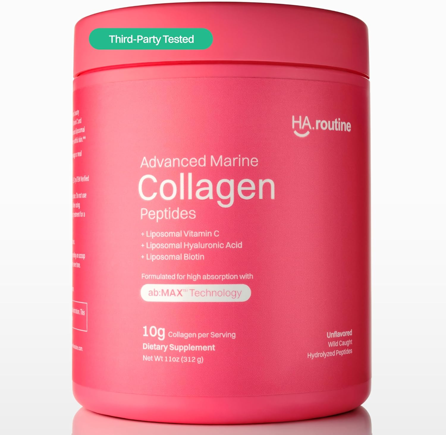 Advanced Marine Collagen Powder plus Liposomal Vitamin C, Hyaluronic Acid & Biot