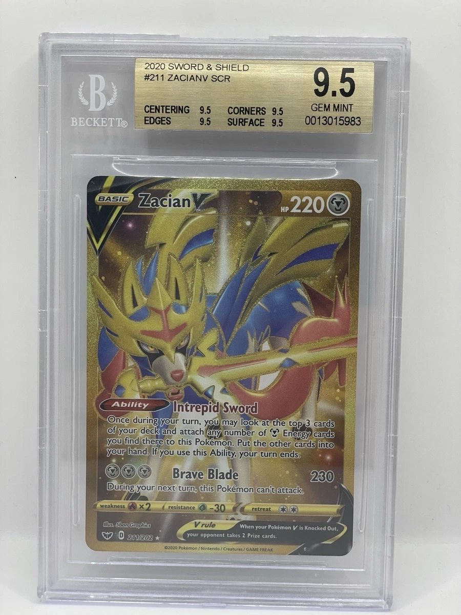 Pokémon TCG Beckett Grading Services (BGS) Secret Rare Individual