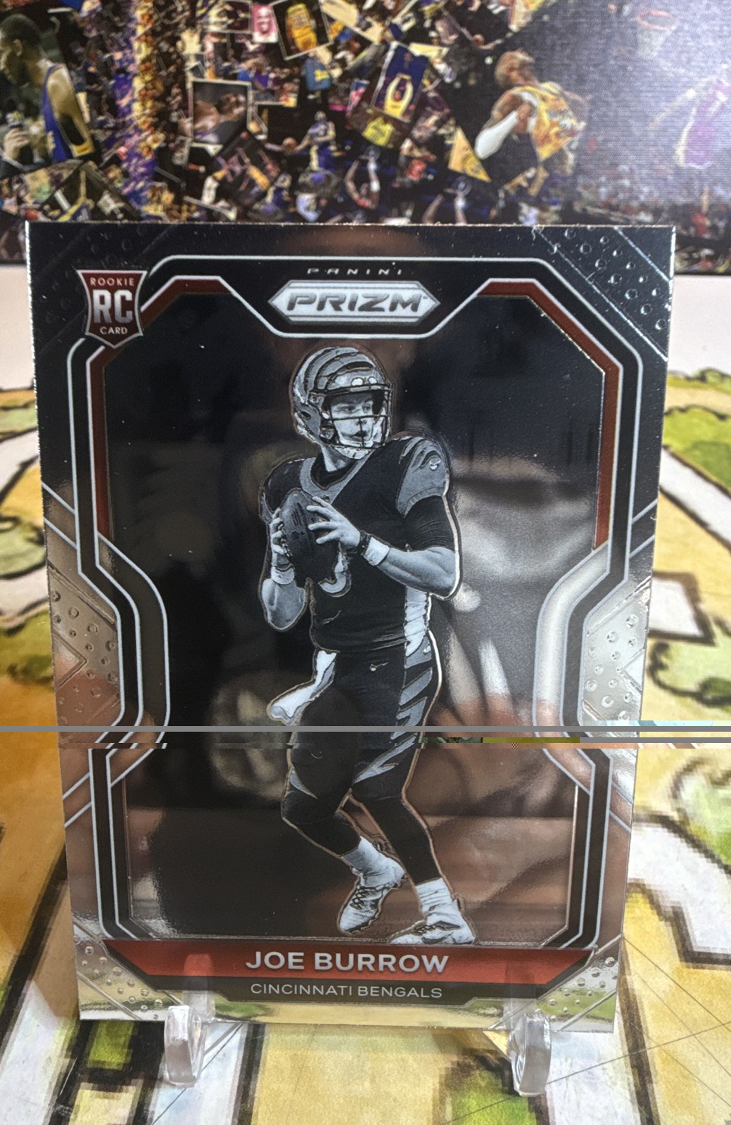 2020 Panini Prizm - Rookie Variation Joe Burrow #307 Negative (RC)