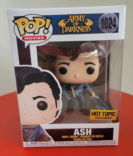 Funko Pop! Movies Army of Darkness ASH #1024 Hot Topic - Not Mint Box