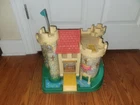 Vintage 1974 Fisher Price Play Castle Family Little People Castle Playset #993