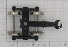 MTH DA-6500001 One Gauge Bettendorf Sprung Truck with Metal Wheels