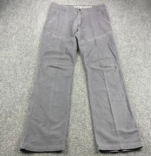 Wrangler Pants Men's 32x32 Gray All Terrain Gear ATG Outdoor Hiking Stretch