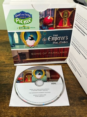 #ad When You Wish Upon A Pickle Sesame Street Emperor#x27;s Clothes Parkland FYC DVD HBO $29.99