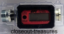 GPI 01A Series 3-30 GPM Digital In-Line Fuel Meter 01A31GM RED NEW OPEN BOX READ