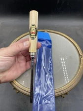 German Kirschen Two Cherries Wood Chisel Model 3141-06 With Sheath UNUSED!