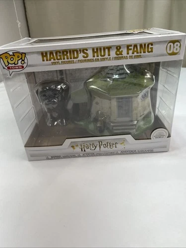 Funko Pop! Hagrid's Hut with Fang #08 Pop Town Harry Potter VAULTED