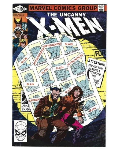 Marvel Comics UNCANNY X-MEN (Vol. 1) #141 1981 Days of Future Past Part 1 FN/VF