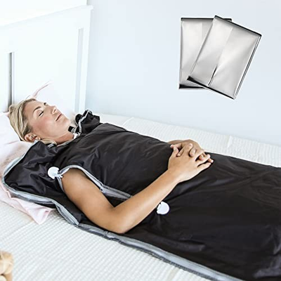 #ad Lifepro BioRemedy Large Infrared Sauna Blanket for Detoxification Open Box $34.36