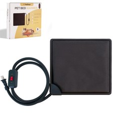 Cat Bed Warmer 10" x 9.5", Indoor Heated Pad Insert for Cats, Kittens  Small...