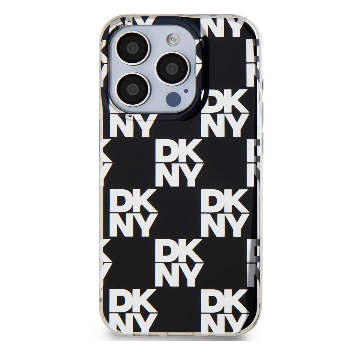 Coque iPhone 15 Pro DKNY motif carreaux idéal pour le quotidien urbain