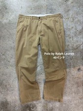 Polo By Ralph Lauren Cotton Chino Pants Vintage Old Clothes Vintage Men Limited
