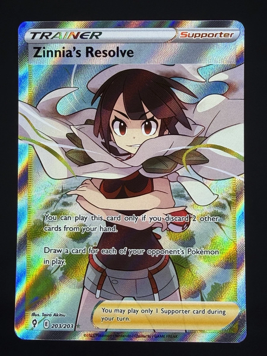 Zinnia's Resolve Pokémon TCG Cards for sale | eBay