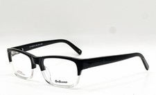 NEW ON GUARD OG-015 BLACK CLEAR SAFETY AUTHENTIC EYEGLASSES 52-17