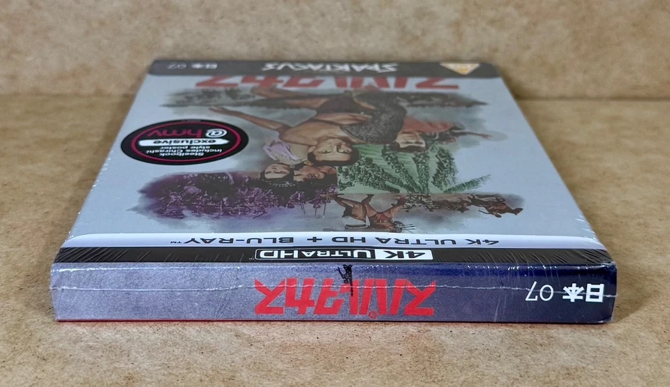 SPARTACUS - HMV (JAPANESE ARTWORK) UK 4K + BLU RAY STEELBOOK - NEW & SEALED - Image 4 of 4