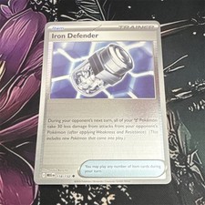Pokémon Iron Defender 118/132 Me01: Mega Evolution Reverse Holo Trainer