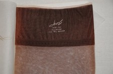 Vintage Hanes Nylon Stockings Size 9 1/2 M 3 Pair "Gentlebrown"
