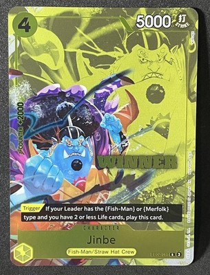 Jinbe Winner Pack 2025 Vol. 3 One Piece Promo Card EB02-055