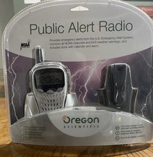 Oregon Scientific WR103NX Portable Handheld Public Alert Radio Weather Station