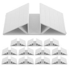 12 Pcs Dog Gate Support Feet Panel Triangle Reinforcement Fitting