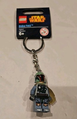 LEGO Star Wars Boba Fett Key Chain 850998 Collectible Gift Figure Retired