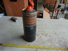 Vintage Empty Pint Gm Preservatone Oil Can Lot 26-15-ch Vintage Empty Pint Gm Preservatone Oil Can Lot 26-15-ch