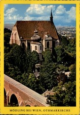 Othmarskirche Modling bei Wien Austria vintage postcard w672