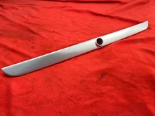 91-99 BMW E36 3 Series M3 Rear Trunk Lid Grip Handle Trim Moulding Silver OEM✅