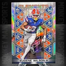 2024 Bowman U Best Football - Eugene Wilson - ELEMENTS OF THE GAME #EG-9 MINT