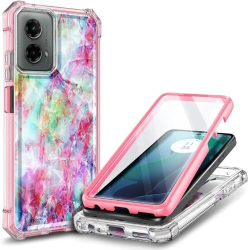 Für Motorola Moto G 5G 2024 (XT2417) Hülle Einbau Displayschutzfolie Handyhülle - Bild 18 von 38