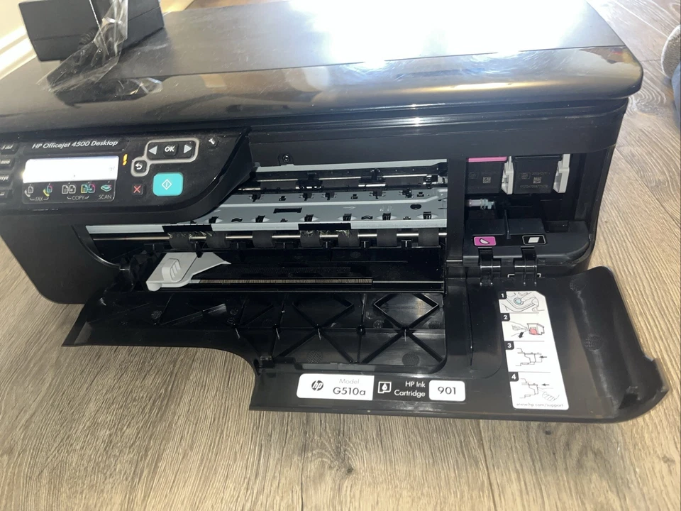 Used Hp Officejet 4500 printer Read For Parts - Image 3 of 4