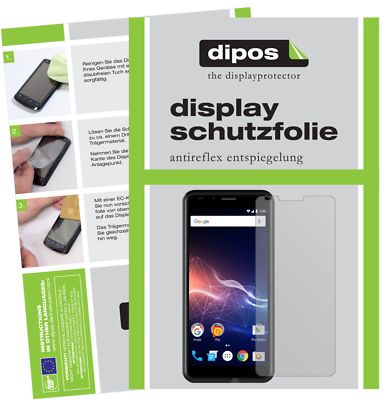 2x Schutzfolie für Vertex Impress Click 3G 2018 matt Displayschutzfolie Folie