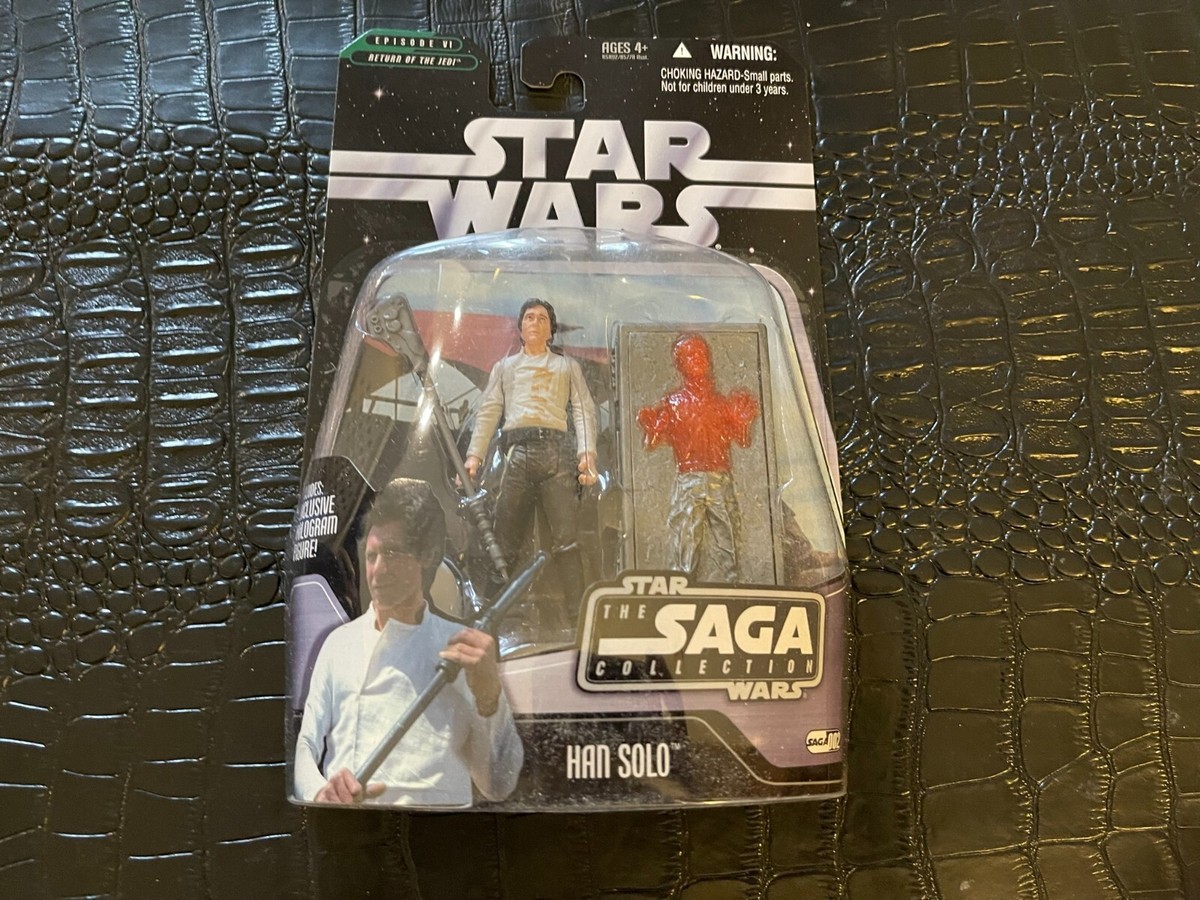 Han Solo Carbonite STAR WARS 2006 Saga Collection MOC action