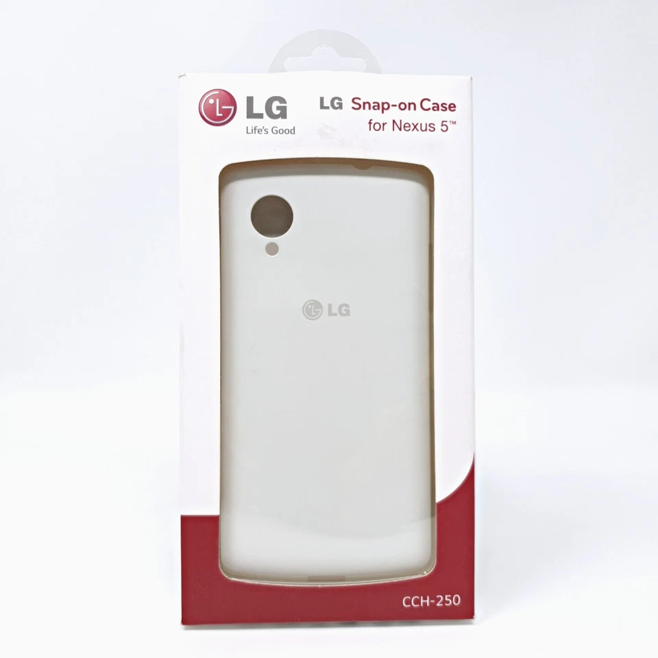 Official LG Snap On Case Snap-On Cover for LG Nexus 5 White CCH-250 ACUSWH - Image 3 of 4