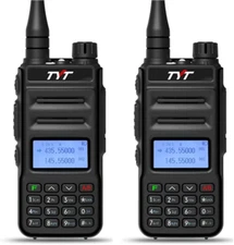 TYT TH-UV88 Ham Radio Handheld 2 Pack Two Way Radio Analog Amateur Dual Band VHF