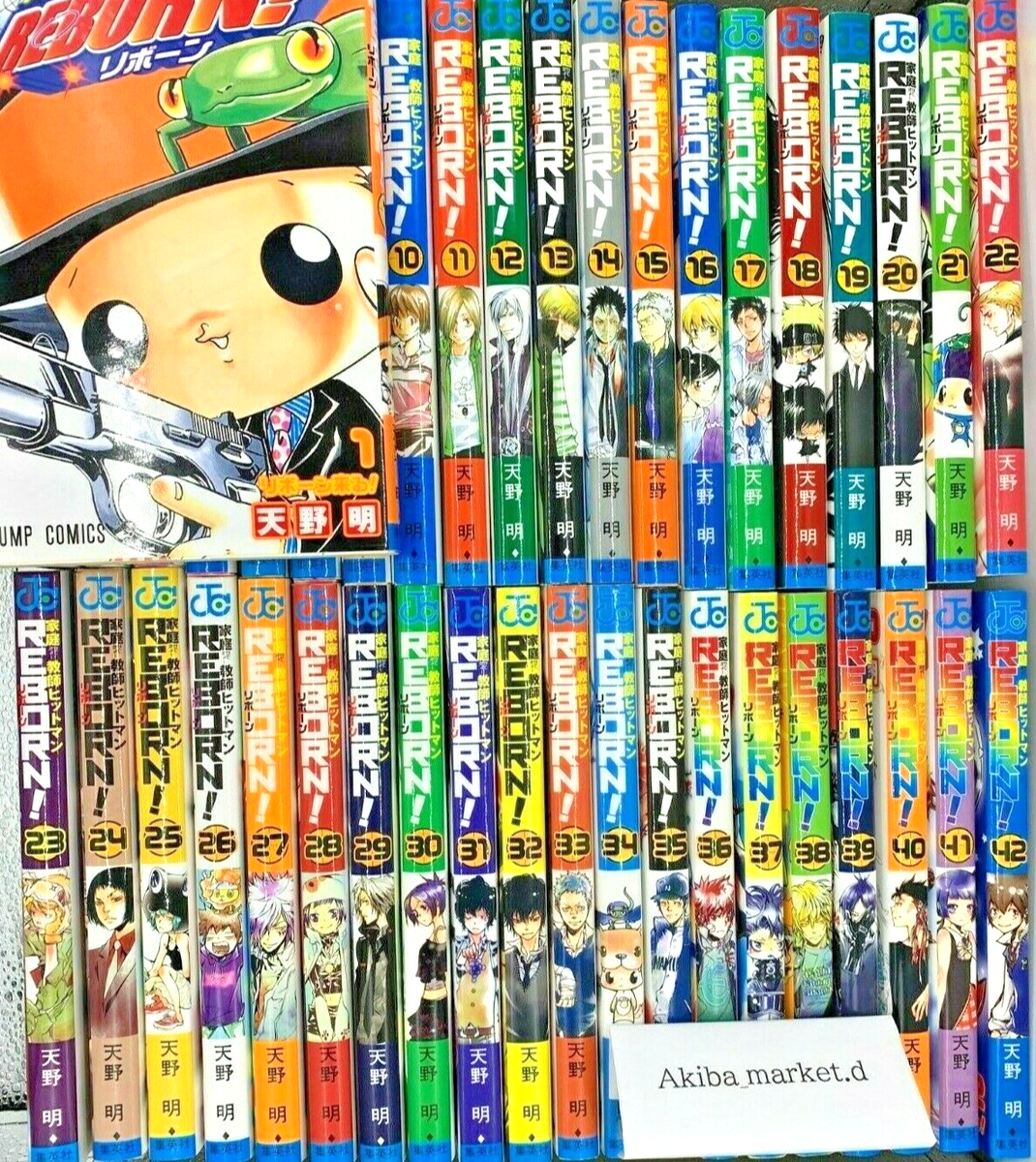 Katekyo Hitman REBORN Vol.1-42 Complete Full Set Japanese Manga