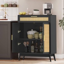 31.5'' Sideboard Buffet Cabinet with Storage Drawer 2-Doors Accent Cabinet